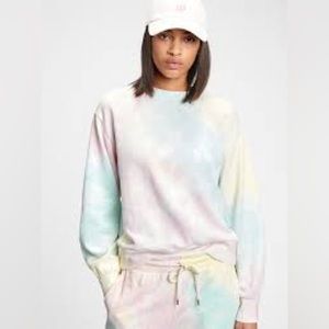 GAP vintage Soft Balloon Sleeve Crewneck Sweatshirt